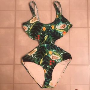 Anthropologie Dorothy Shain monokini